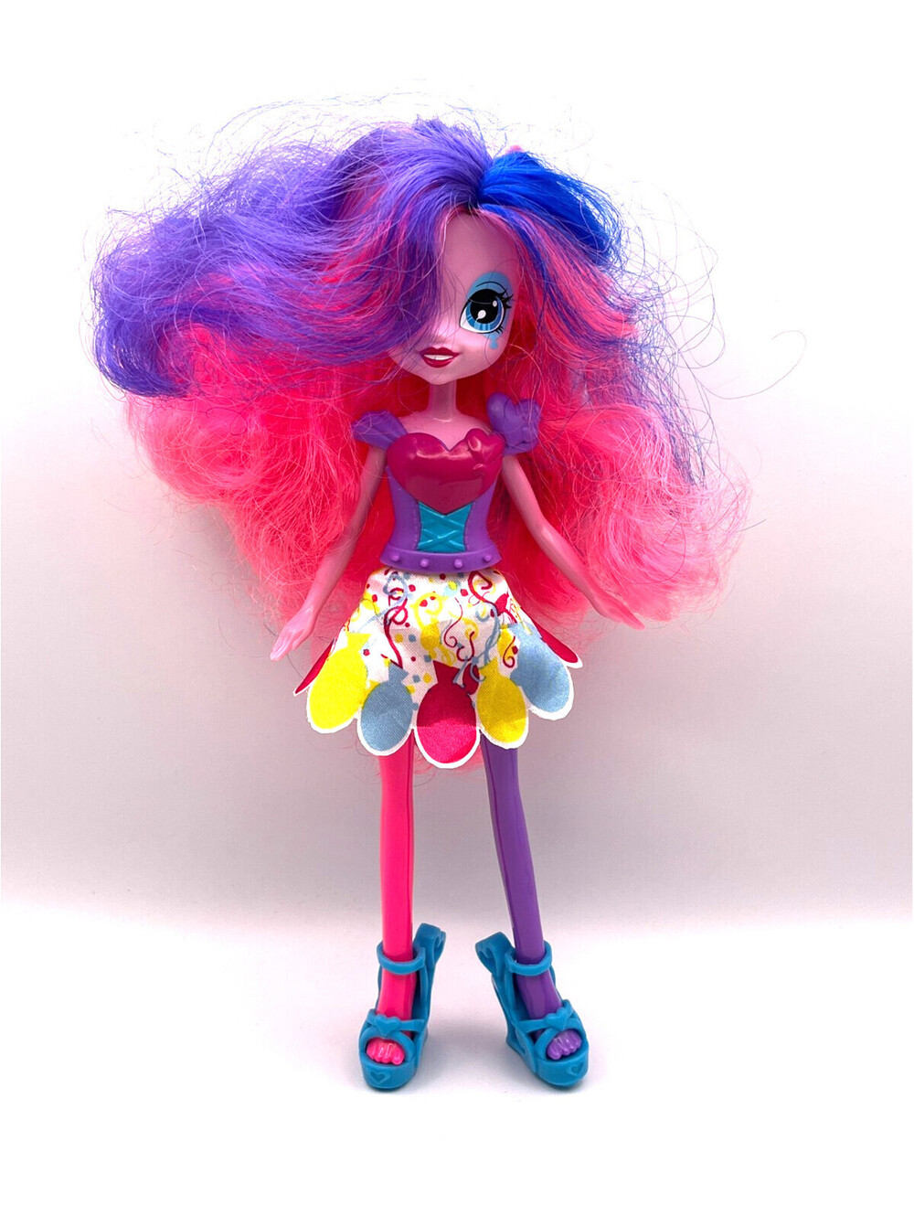 Rare My Little Pony Equestria Girls Pinkie Pie Rainbow Rocks Doll Shoes Dress